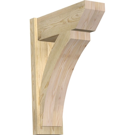 Thorton Slat Rough Sawn Outlooker, Douglas Fir, 8W X 22D X 30H